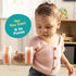 BEBE FUERTE Twist & Shake Dumbbell by Robin Arzon - Bilingual Toddler Sensory Toys - Baby Workout Toys - Baby and Toddler Gifts for Ages 3 Months ...