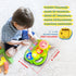 Baby Piano DrumToy, Caterpillar Piano Keyboard Drum Light Up Sound Musical Toy, Learning Educational Interactive Infant Toddler Kids Toys Gift for...