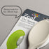 Zeal Scratch Non-Stick Cooking Spoon, Silicone, Cream, 30 cm...