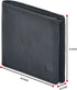 Real Leather Mens Bifold Wallet RFID Blocking Slim Minimalist Front Pocket - Thin & Stylish with ID Window in Gift Box (Nappa, Black)...