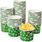 50 Pcs 9 oz Sport Party Paper Snack Ice Cream Cups Disposable Dessert Bowls Snack Cups Paper Soup Cup Disposable Paper Bowls Disposable Plates for...