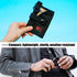 ROUGH ENOUGH Coin Holder for Car – Tactical Cordura with Zipper Coin Pocket, Neck Lanyard Carabiner – Slim Card Holder for Men, Travel...