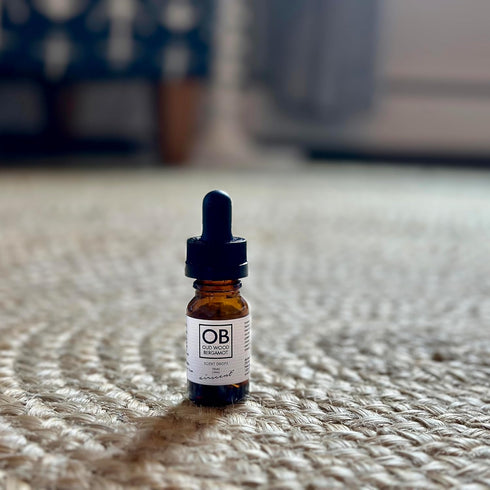 Oud Wood Bergamot Diffuser Oil - AirScent Aroma and Essential Oil Blend - 10 mL, 34 fl oz Fragrance Oil Bottle for Aromatherapy Di?users and Humid...