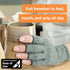 Brownmed - IMAK Compression Arthritis Gloves - Compression Gloves for Arthritis & Joint Pain Support - Men's & Women's Fingerless Gloves to Suppor...