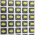 GATERON KS-33 Low Profile Banana Keyboard Switches,Tactile 3-Pin 65gf RGB LED Factory Pre-lubed Key Switches for MX Mechanical Keyboard (Banana 72...