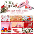 Glue Gun, Mini Hot Glue Gun Kit with 20 Glue Sticks, Hot Glue Guns for Crafts School DIY Arts Home Quick Repairs, Mini Glue Gun Pink...