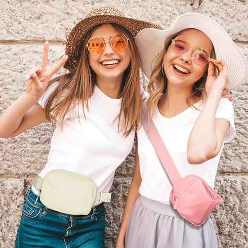 Fanny Packs For Women Men - Fanny Pack Crossbody Bags - Over The Shoulder Fanny Pack - Belt Bag With Adjustable Strap - Fashion Cross Body Fanny P...