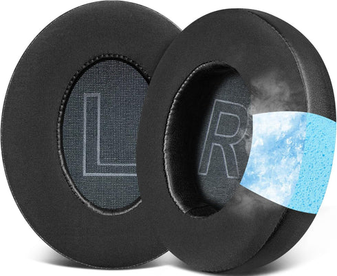 SOULWIT Cooling Gel Ear Pads Cushions Replacement for Anker Soundcore Life 2 (Not fit Life 2 Neo)/Q20/Q20+/Q20I/Q20BT Headphones, Ear Pads with Hi...