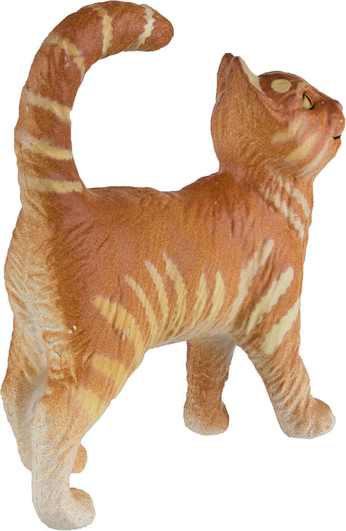Safari Ltd. Tabby Cat Figurine - Detailed 2" Plastic Model Figure - Fun Educational Play Toy for Boys, Girls & Kids Ages 1+...