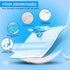 Zdolmy Baby Disposable Changing Pad, 20Pack Soft Waterproof Mat, Portable Diaper Changing Table & Mat, Leak-Proof Breathable Underpads Mattress Pl...