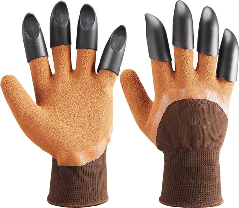 Gardening Gloves with Claws, Waterproof, Breathable, for Digging Planting, Puncture Resistant, Best Gifts for Women....