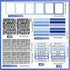 92 Pcs Science Fair Board Supplies 60 Trim Scalloped Bulletin Borders 18 Presentation Subtitles 6 Project Titles 8 Letter Sticker for Classroom Di...