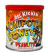 ASS KICKIN' Chipotle Honey Roasted Spicy Hot Peanuts – 4.2 Oz. - Ultimate Spicy Gourmet Gift Peanuts - Try if you dare!...