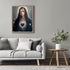 Posterizer 1 pcs-serene symbolic depiction of the Sacred Heart of Mary 1-Religious Posters Gift For Buddhism Meditation philosophy Fans- unframed ...