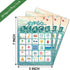 Beach Bingo Game, Party Games with 24 Players, Family Activities, Bingo Cards for Party Supplies, Party Favors Gifts for Young Adults - beach02...
