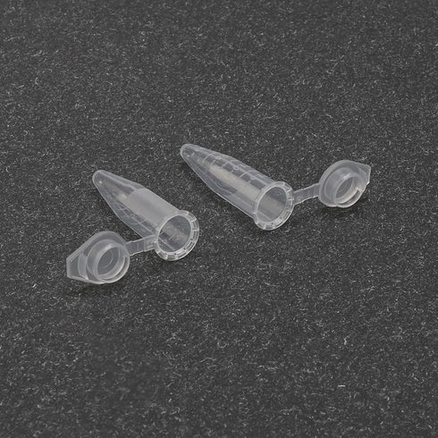 1.5ml Centrifuge Tubes with Snap Cap Bottom Tip Clear Plastic Test Tube Vials, Pack of 500...