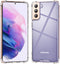 KIOMY Clear Case for Samsung Galaxy S21 5G Airbag Corners Shockproof Bumper Protective Phone Cover, Hybrid Design Hard PC Back with Flexible TPU F...