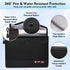 5200? Fireproof Document Bag,Waterproof Fireproof Bag with Heat Insulated,Fireproof Money Bag With Zipper Closure for Cash, Important Documents an...