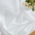 HLC.ME White Sheer Curtains 72 inches Long - 2 Panels Semi Sheer Voile Window Curtain Drapes Grommet Panels for Bedroom, Living Room & Kids Room (...