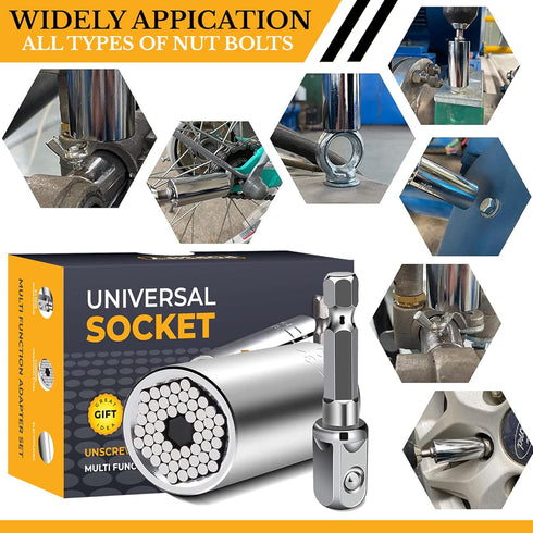 Universal Socket Tools Gifts for Men, Dad Gifts, Stocking Stuffers Mens Gifts Christmas Gifts for Men Him Dad Boyfriend Father Husband Mechanic To...