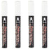 UCHIDA 4 White Broad Tip Bistro Chalk Marker...