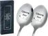 INNObeta Bee Gifts for Women, Engraved Ice Cream Spoons, 2 Pcs Stainless Steel Coffee Spoon, Queen Bee...