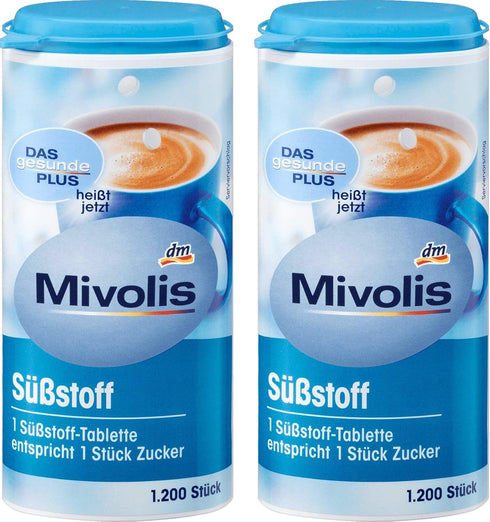 MIVOLIS SWEETENER TABLETS 2400 pcs. - Table Sweeteners | Germany...