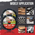 4 1/2 Inch Cut Off Wheel for Wood, Wood with Nails, Laminate, Plastic, Plaster, Rubber Angle Grinder Wood Cutting Disc 4.5 Inch with 7/8 Inch Arbo...