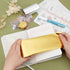 SUPERFINDINGS 2 Colors Hot Foil Stamping Paper 66Ftx3.15 in Toner Reactive Foil Paper Heat Transfer Foil Paper for DIY Craft Embossing Scrapbookin...