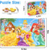 LELEMON Puzzles for Kids Ages 4-8,60 Piece Puzzles for Kids Ages 4-6,Children Jigsaw Puzzles Kids Puzzles in a Metal Box,Educational Learning Puzz...