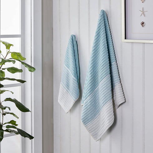SKL Home Planet Ombre Hand Towel, Taupe 2 Count...