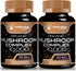 Organic Mushroom Supplement Capsules - 10000mg - 25 in 1 Mushroom Complex Capsules, Lion's Mane mushroom Capsules - Turkey Tail Mushroom Capsules,...