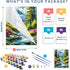 Mountain Paint by Number for Adults-Landscape Paint by Numbers for Adults,Landscape Paint by Numbers for Gift Home Wall Decor(Mountain,16x20 inch)...