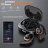 Open Ear Headphones LK08 2024 Version, Air Conduction Headphones Bluetooth 5.3 Touch Control Wireless Earbuds, Up to 70 Hours Playtime Earphones w...