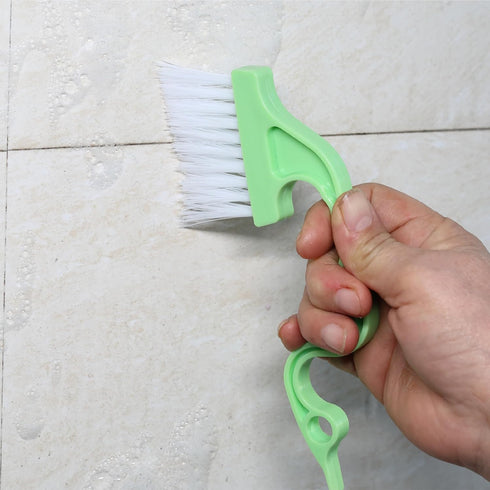 Slick- Window Track Cleaning Brush, 2 Pack, Window Cleaning Brush Tool, Window Groove Cleaning Brush, Window Track Cleaner, Gap Cleaning Brush, Wi...