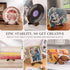 Plate Stand for Display - 4.5 Inch Plate Holder Display Stand, Wooden Picture Frame Stand, Decorative Table Top Easels for Display...