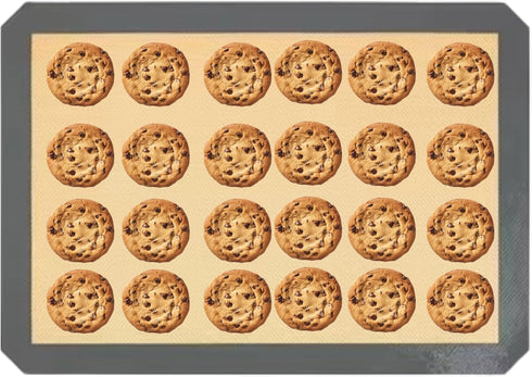 Silicone Mats for Baking Set of 2 Non-Stick Baking Mats Food Safe Cookie Sheet Liners for Effortless Baking...