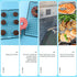 Non-Stick Steel Baking Rack & Cooling Rack, for Cookies,Cakes, Breads and More (Heavy Duty,Oven Safe)-9.84"x15.9"-1 Piece...