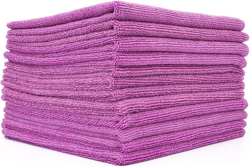 The Rag Company - All-Purpose Microfiber Terry Cleaning Towels - Commercial Grade, Highly Absorbent, Lint-Free, Streak-Free, Kitchens, Bathrooms, ...
