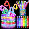 Glow Sticks Bulk Party Favors 6 Pack for Kids 8-12 4-8, Light Up Party Favors Pop Tubes, Glow Bracelets Necklaces Camping Toys, Goodie Bags Stuffe...