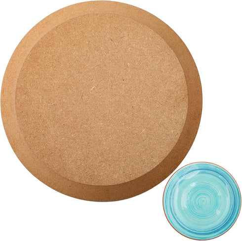 Sunnyray 8 Inches Round Pottery Mold for Clay Hand Building Ceramic Molds Ceramic and Pottery Tools Dish Plate Press Mold for DIY Pottery Making C...