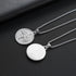 Men's Compass Pendant Necklace Stainless Steel Navigator Forged for Male Jewelry...