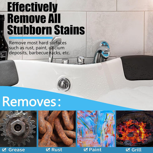 2024 New Upgrade Toilet Cleaning Screens Toilet Cleaner Hard Water 5.5 x 4 Inch Flexible Scrubbing Pads Remove Calcium Deposits Carbon Rust for To...