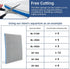 Multi-Layer Aquarium Filter Media - Customizable Filter Floss and Sponges for Fish Tanks & Ponds...