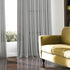 Curtainworks Soho Voile Sheer Grommet Curtain Panel, 59 by 84", Silver...