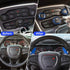 For Dodge Challenger Charger 2015-2024 Interior Accessories Decoration Steering Wheel Shift Paddle Extended Trim Cover+Air Conditioner Switch CD B...