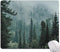 Mouse Pad, Mist Forest Mouse Pad, Washable Square Cloth Mousepad for Gaming Office Laptop, Non-Slip Rubber Computer Mouse Pads for Wireless Mouse,...