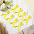 Geosar 100 Pcs Dove Funeral Ribbons Memorial Ribbon Funeral Pins Memorial Service Respect Personalized Ribbon Bow with Safety Pins and White Dove ...