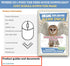 Barn Owl Pellet (Small 1.0-1.5") 1 Pack Kit for Science Teachers and Kids and Students includes Tools & Chart...