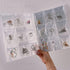 288 Grids Transparent Jewelry Storage Book with 100 Zipper Bags Portable Travel Jewelry Organizer Bags for Rings, Necklace, Bracelets...